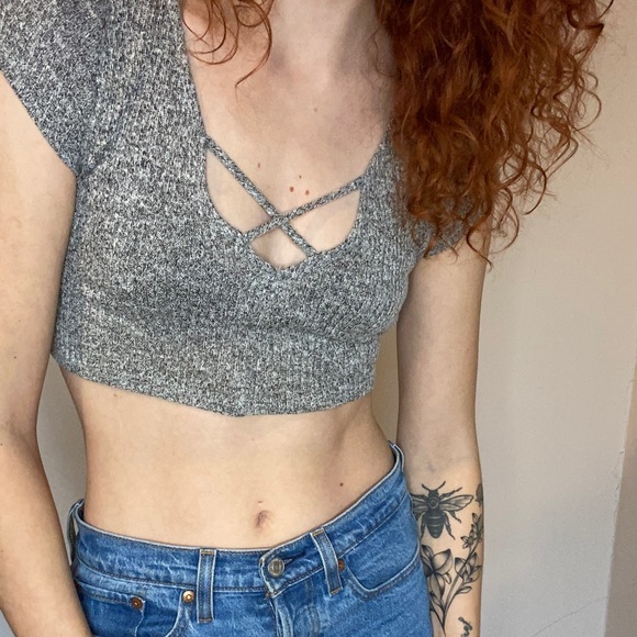 BP crop top, grey, size S - Picture 6 of 10